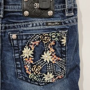 Miss me cuffed capri jeans size 30